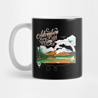 Ready for new adventure time love travel Explore the world holidays vacation Mug